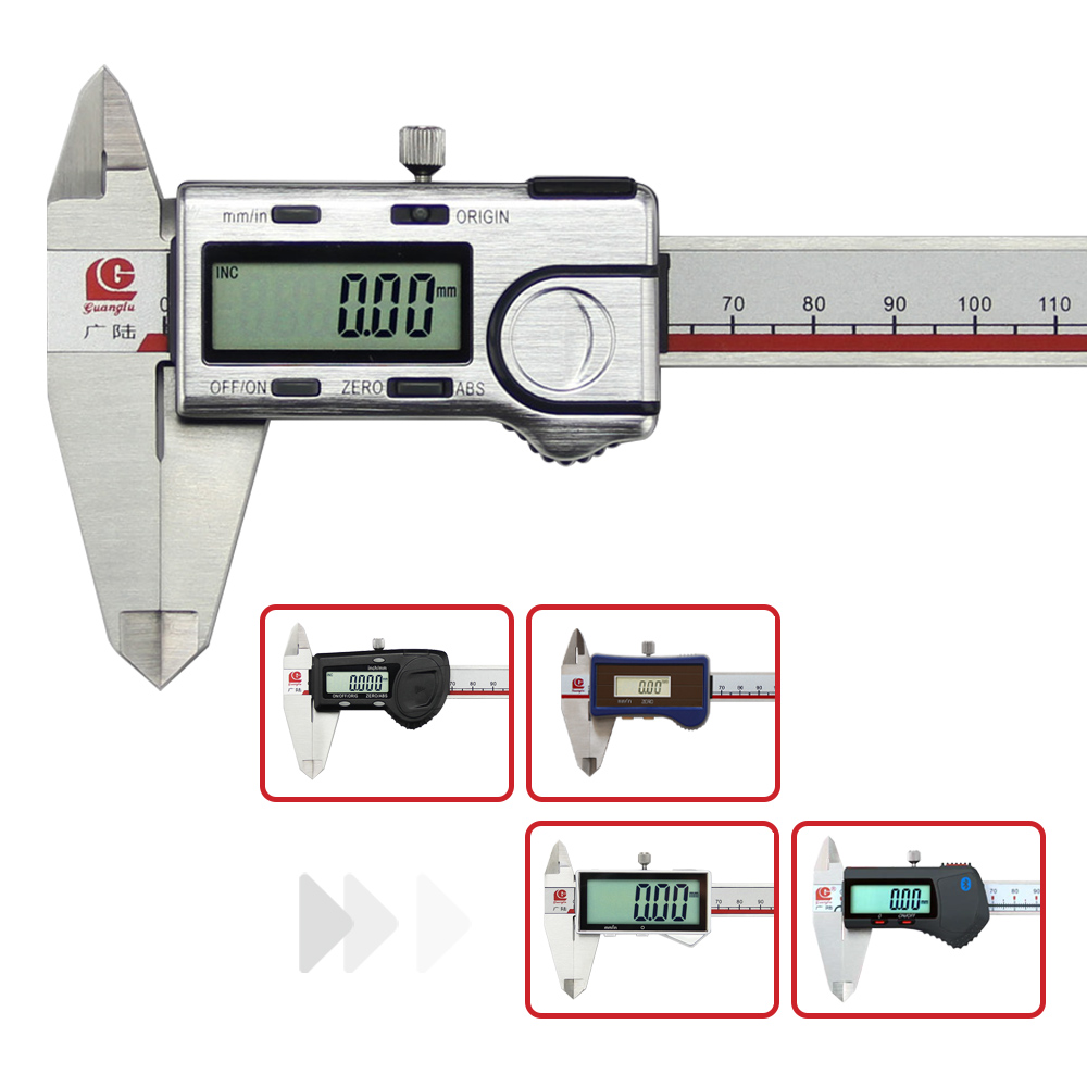 Digital Caliper 150Mm Stainless Steel - Precyzyjny suwmiarka cyfrowa Guanglu z funkcją