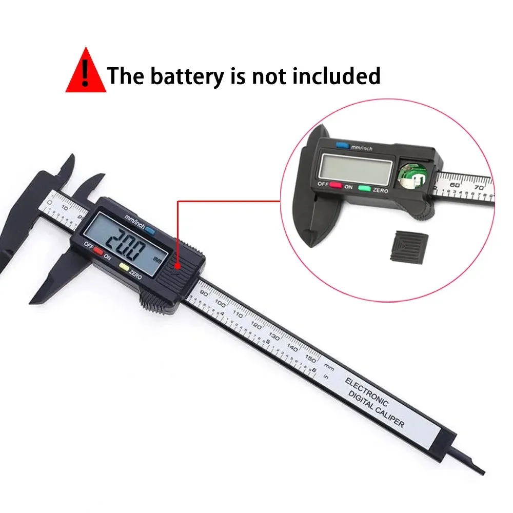 Suwmiarki cyfrowe z noniuszem  – Digital Caliper 150Mm Stainless Steel recenzja i cena