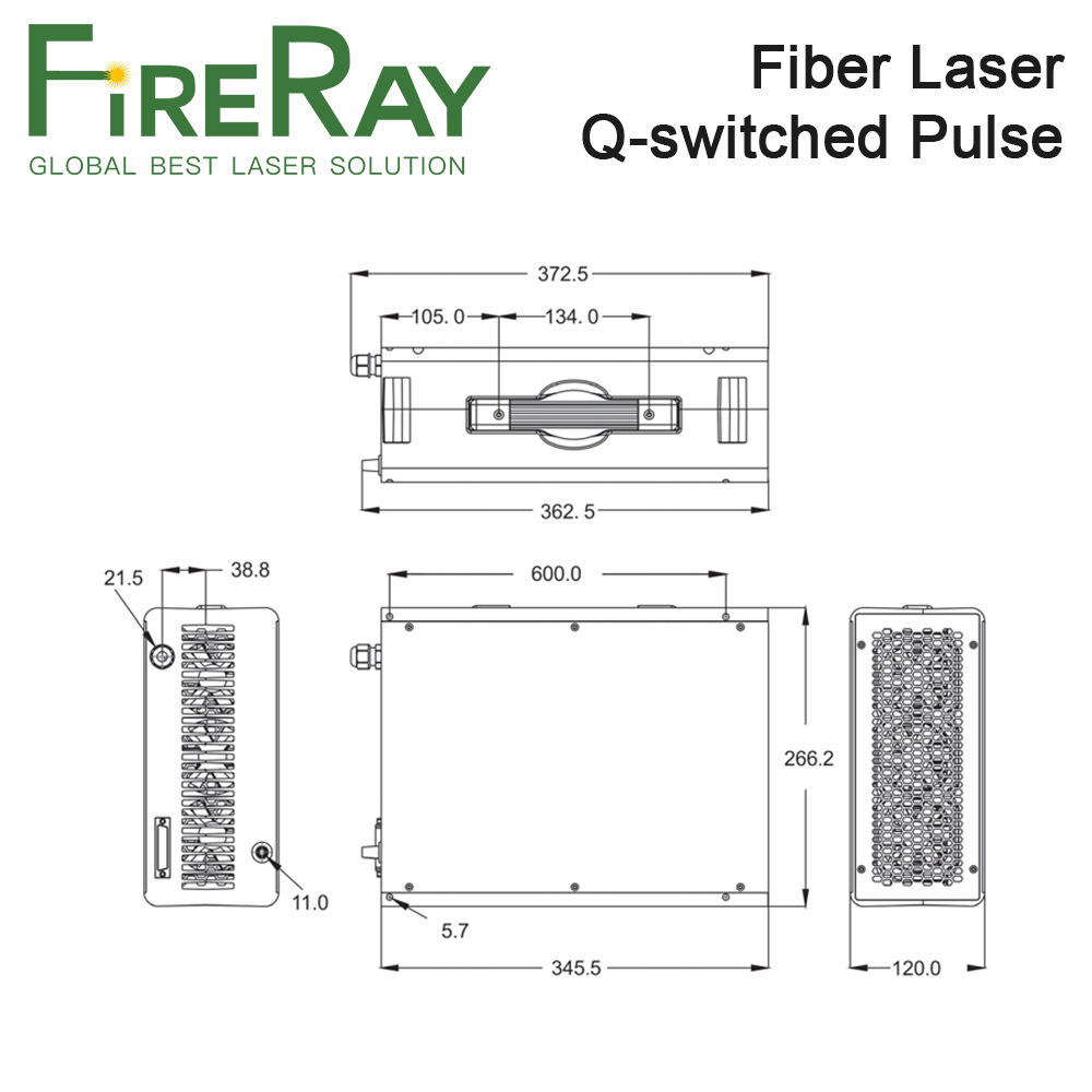 Źródło lasera światłowodowego  – Fiber Laser Marking Machine 30W recenzja i cena