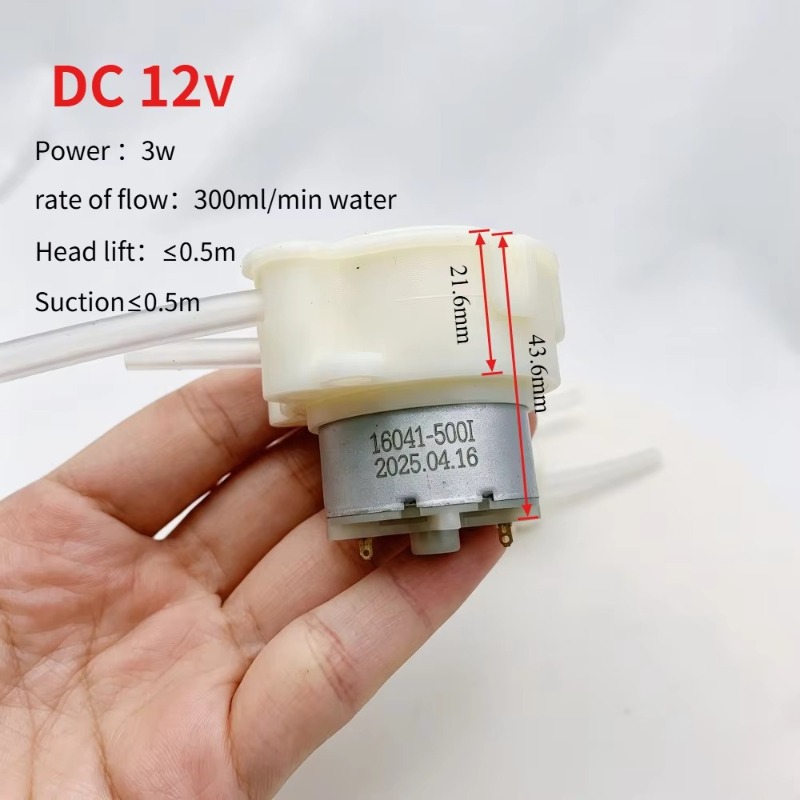 Mikroperystaltyczna pompa DC 1 – Mini Peristaltic Pump 12V recenzja i cena