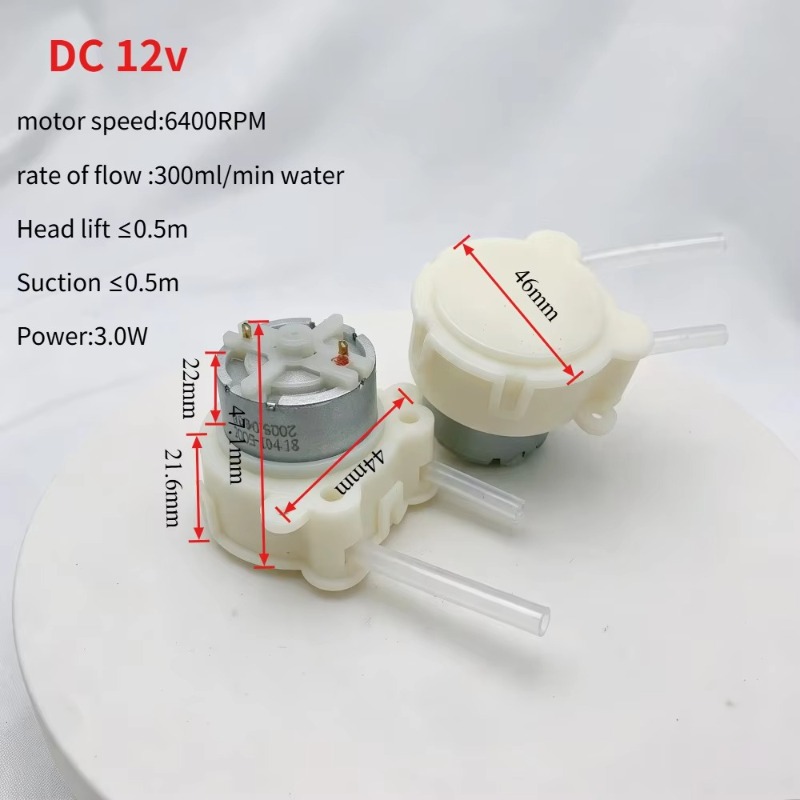 Mikroperystaltyczna pompa DC 1 – Mini Peristaltic Pump 12V recenzja i cena