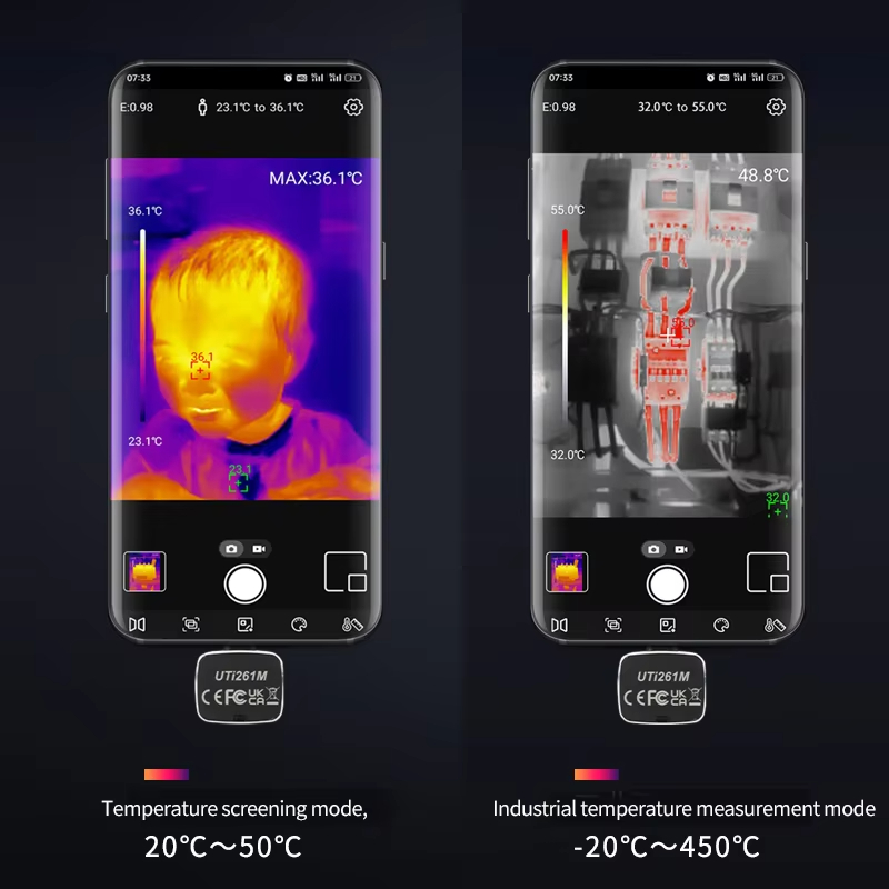 Kamera termowizyjna UNI-T UTi2 – Thermal Imaging Camera Pcb Repair recenzja i cena