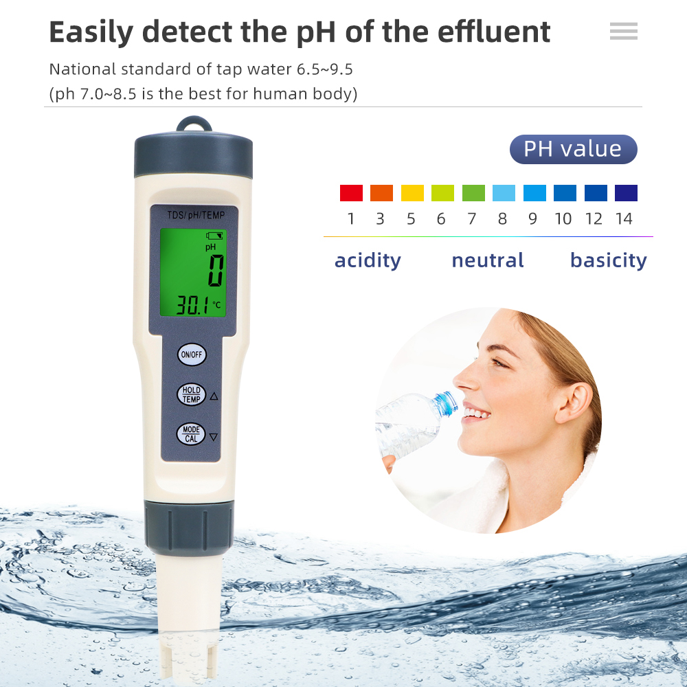 Cyfrowy miernik TDS PH z funkc – Ph Meter Digital Water Tester recenzja i cena
